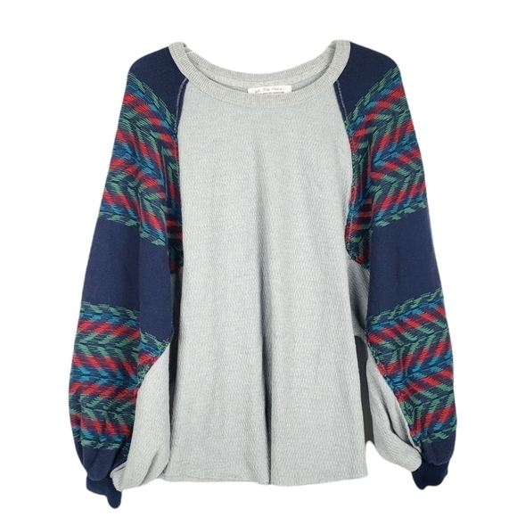 FREE PEOPLE Rainbow Dreams top - Picture 1 of 6